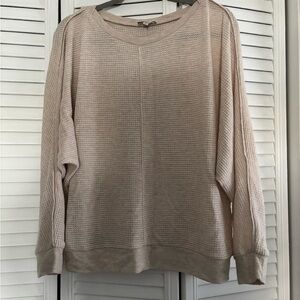 Chenault Cream Crew Neck Sweater Soft Knit